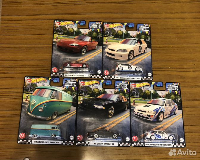 Hot wheels premium boulevard