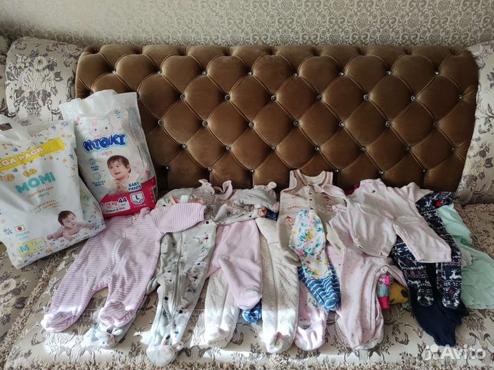 Детская одежда для девочек пакетом