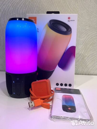 Портативная акустика JBL Pulse 3 Black