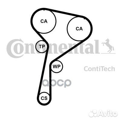 Ремень грм CT1184 Continental