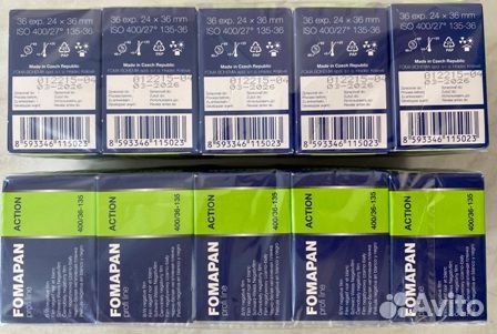 Фотопленка Kodak и Foma