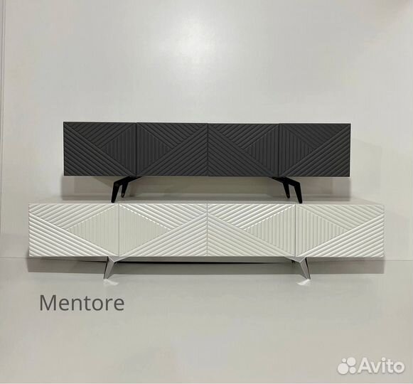 Тумба тв Bravo на опорах / в наличии / 200х40х30