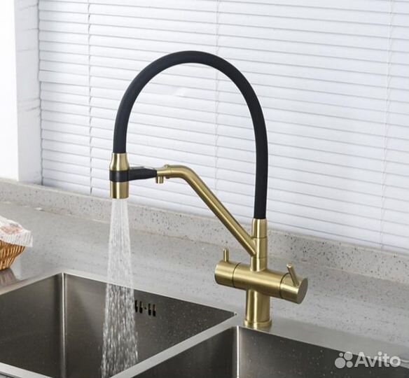 Смеситель для кухни с фильтром