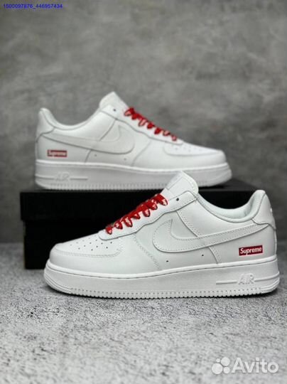 Кроссовки Nike Air Force x Supreme (Арт.43425)