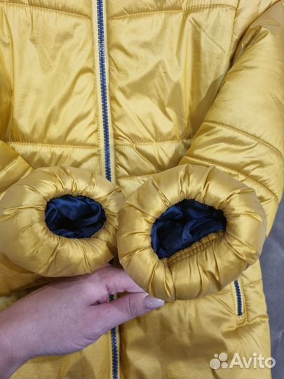 Куртка на девочку зима 134 р-р
