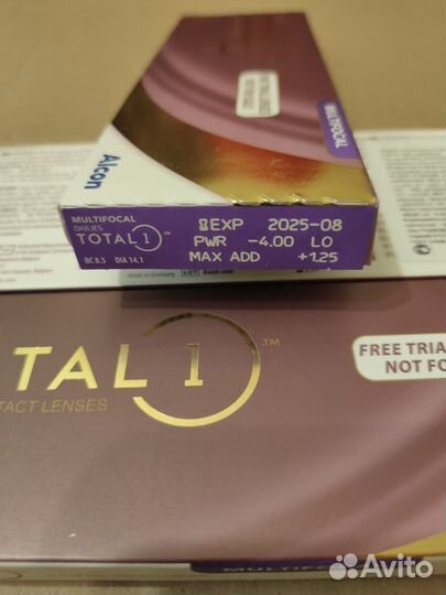 Контактные линзы Alcon Dailies total 1 Multifocal