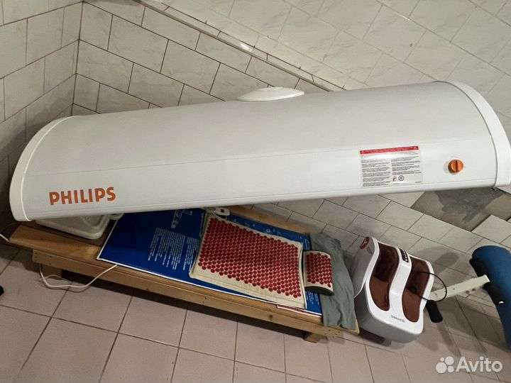 Горизонтальный солярий Philips
