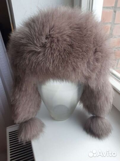 Шапка ушанка меховая