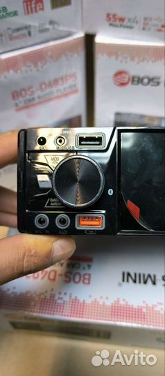 Авто магнитола 1din с видео D493P5 Bluetooth новые