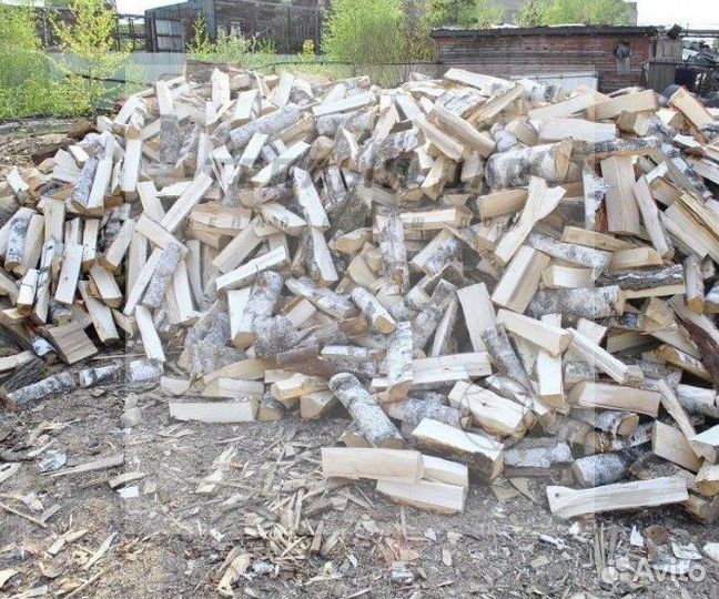 Дрова колотые