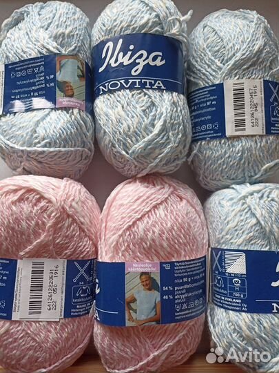 Пряжа novita финская, новая
