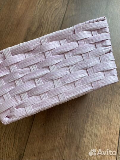 Корзина вязаная, плетеная