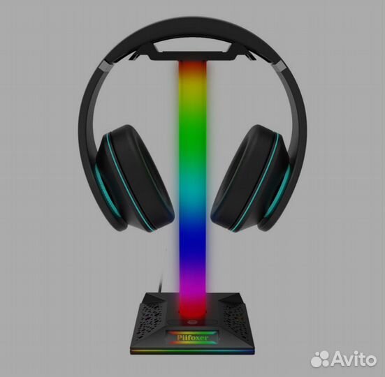 RGB подставка для наушников