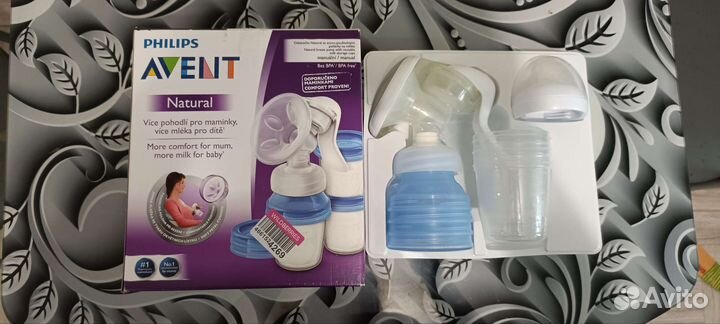 Молокоотсос avent ручной