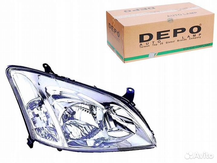 Фара Toyota Corolla E120 00-04 хэтчбек