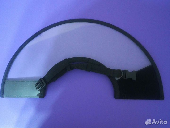 Воротник защитный на липучке с ошейником