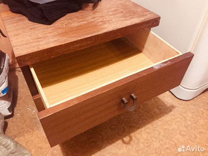 Тумба прикроватная натуральный шпон 2 шт
