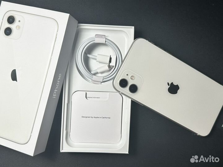 iPhone 11 White 128 gb Ростест
