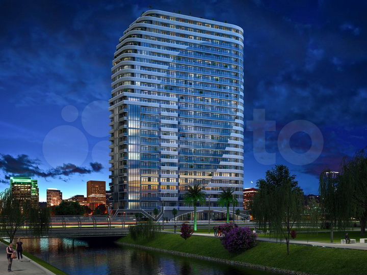 Квартира-студия, 35 м² (Грузия)