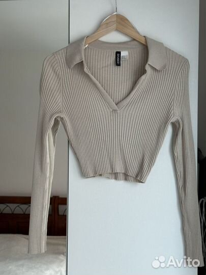 Трикотажный пуловер H&M женский 44-46