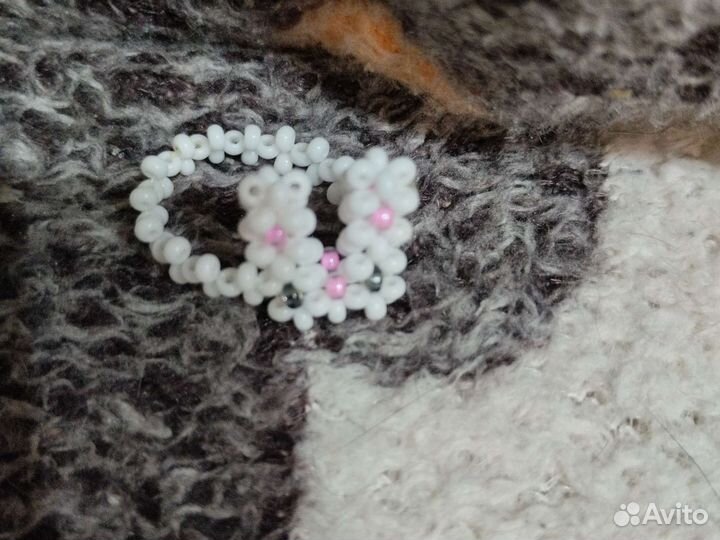 Кольцо из бисера