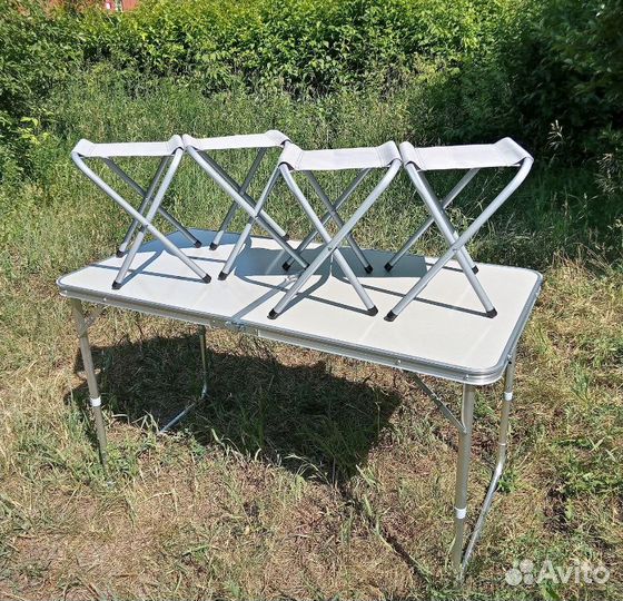 Стол складной для пикника 4 стула
