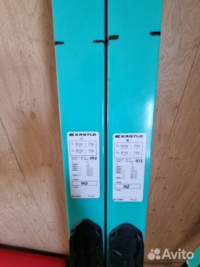 Беговые лыжи классические kastle rx10