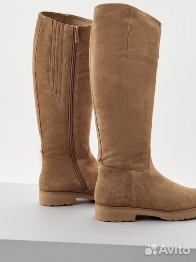 Сапоги Högl, 39-40р, натур. замша