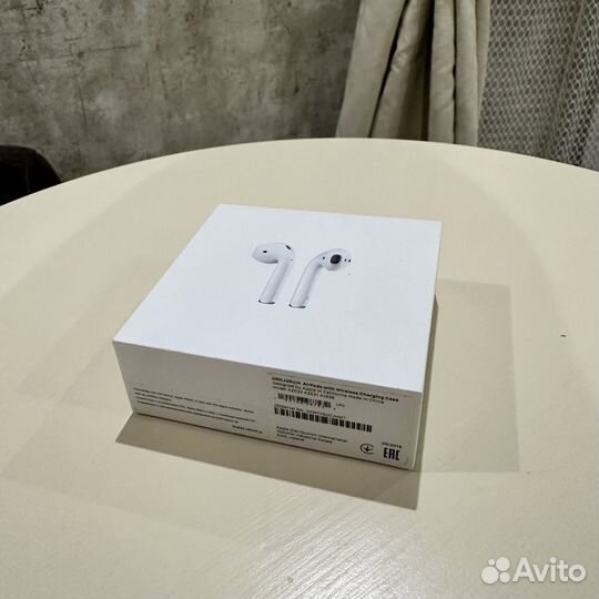 Коробка от airpods оригинал с чеком