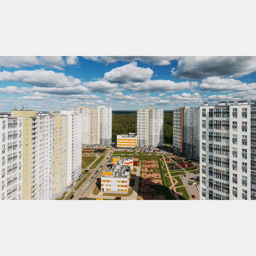 2-к. квартира, 55,3 м², 9/21 эт.