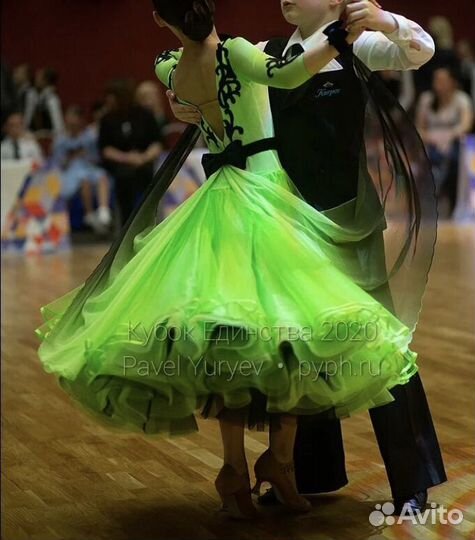 Бальное платье стандарт ю1 рост 146-158