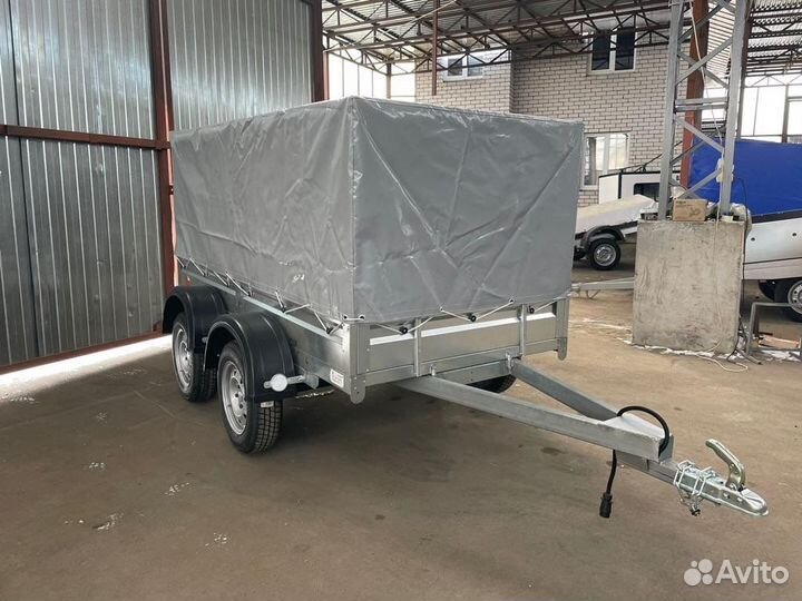 Прицеп 2-х осный 2.56х1.3 «Цинк Мастер эко плюс»