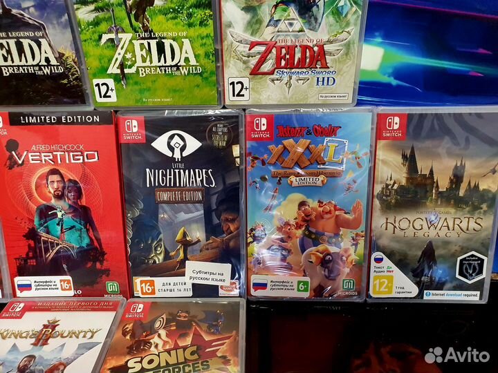 Игры для Nintendo Switch