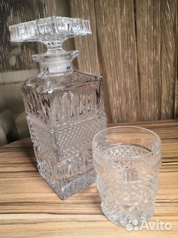 Штоф хрустальный богемия 80г