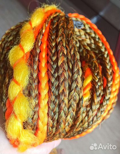 Комплект де кос на затылок