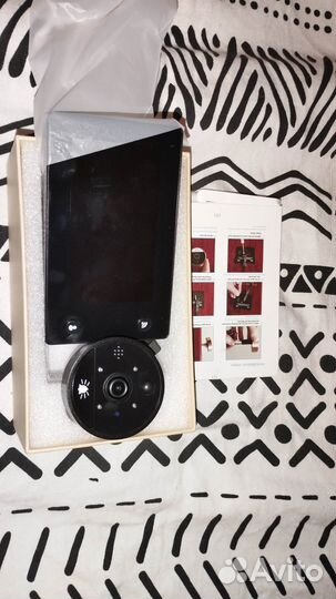 Умный дверной звонок видеоглазок hollarm