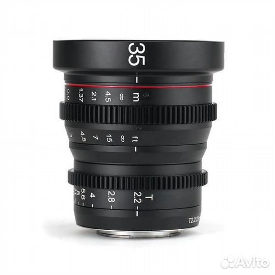 Объектив Meike 35mm T2.2 Cinema Lens MFT Mount