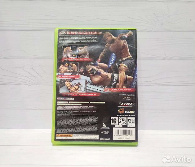 Игра Xbox 360: UFC 2009 Undisputed