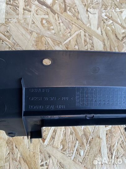 Накладка капота kia shuma