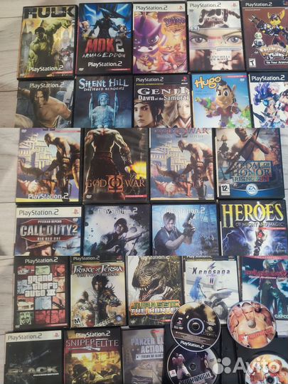 Диски на playstation 2 ps2 пс2