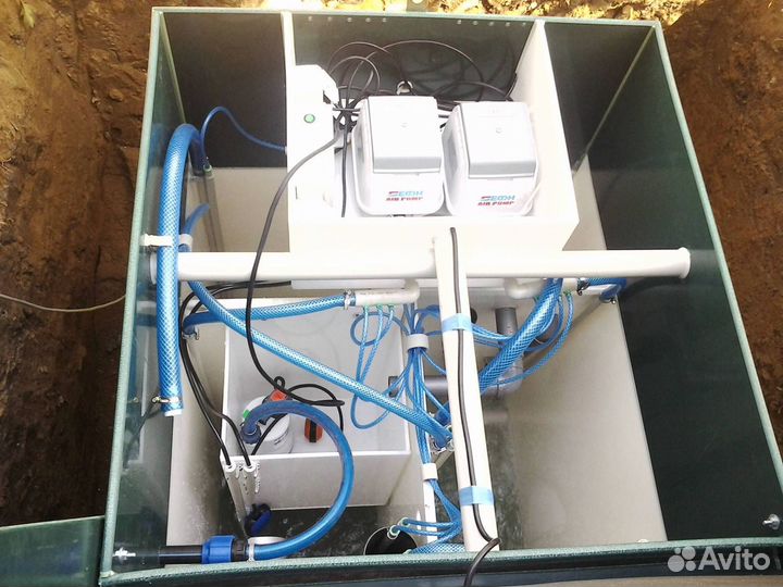 Автономная канализация под ключ. В любой грунт