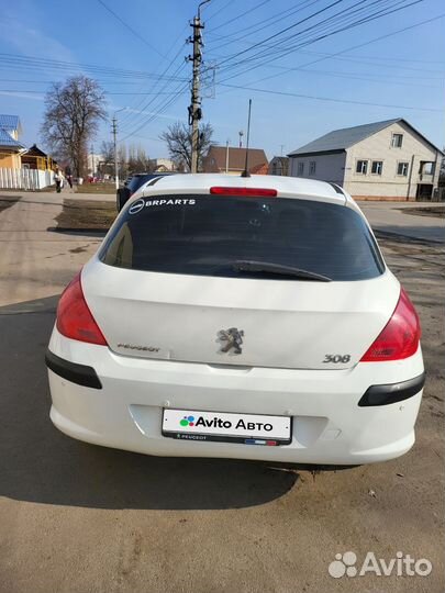 Peugeot 308 1.6 AT, 2008, 154 300 км