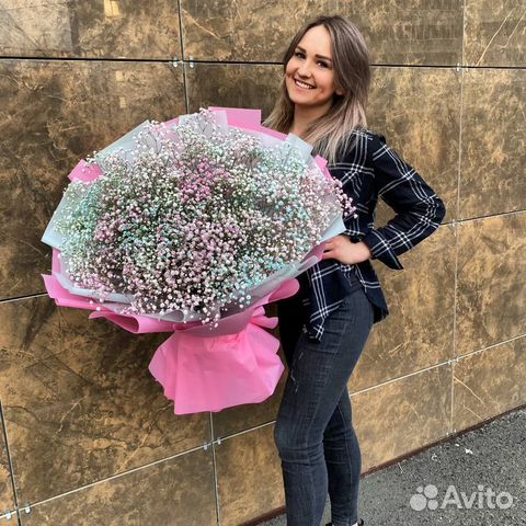 Букет из гипсофилы