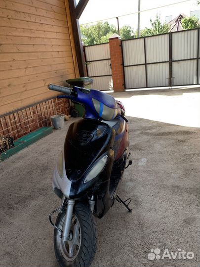 Скутер авм Storm L 70cc + второй двигатель