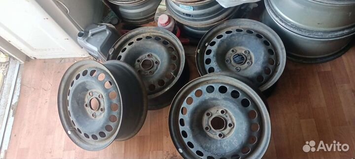 Стальные диски 15 5*105 на Aveo