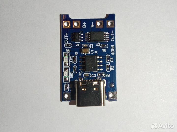 Плата защиты и зарядки li-ion аккумулятора