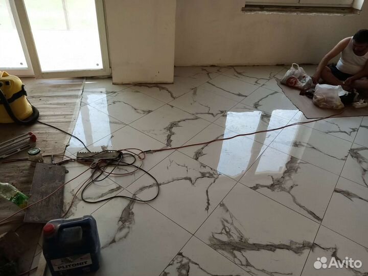 Машинная штукатурка потолков и стен