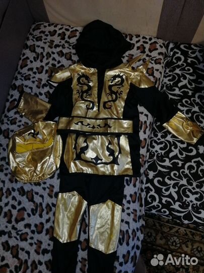 Новогодний костюм на мальчика ниндзя 116-122