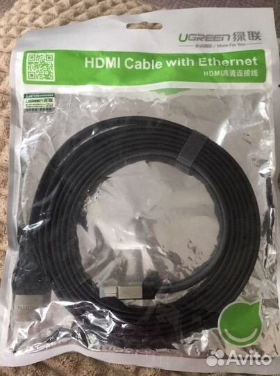 Кабель hdmi 3 метра UGreen