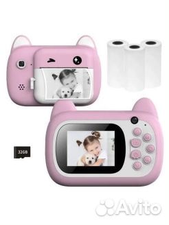Детский фотоаппарат с печатью